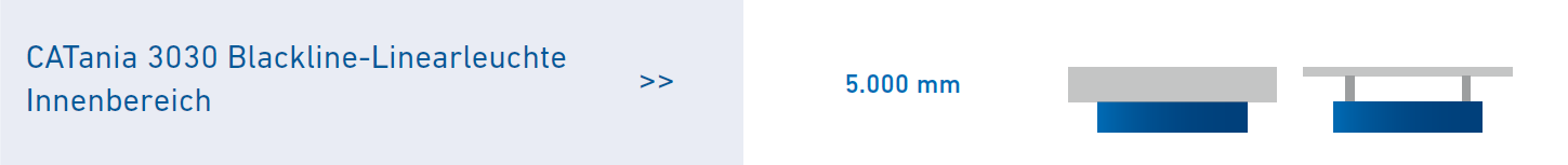 Baubare Länge des Leuchtenprofils CATania 3030 Blackline