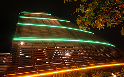 Außenbeleuchtung-mit-LED-Lichtlinien