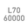 Lebensdauer L70: >60000h