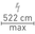Max. Einspeisung: 522 cm