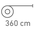 Rollenlänge: 360 cm